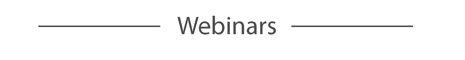 Webinars