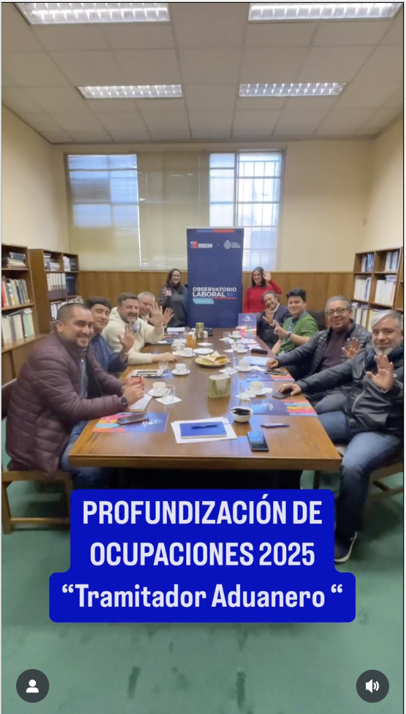 Profundización de ocupaciones 2025 "Tramitador Aduanero"