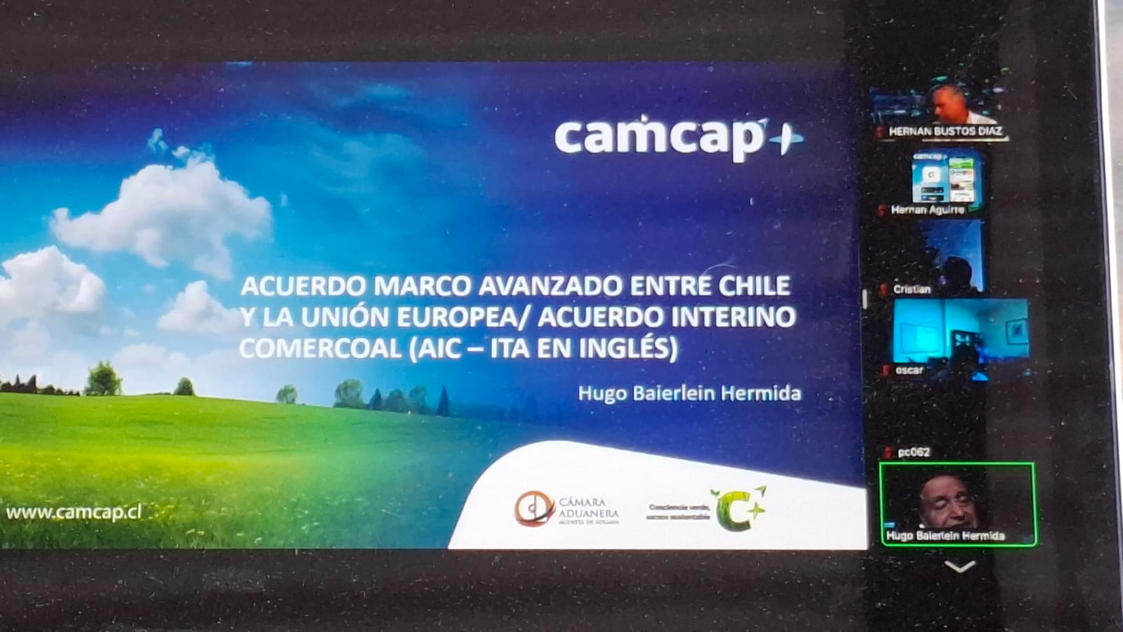 Inicio exitoso del Curso sobre el Nuevo Acuerdo Interino Comercia