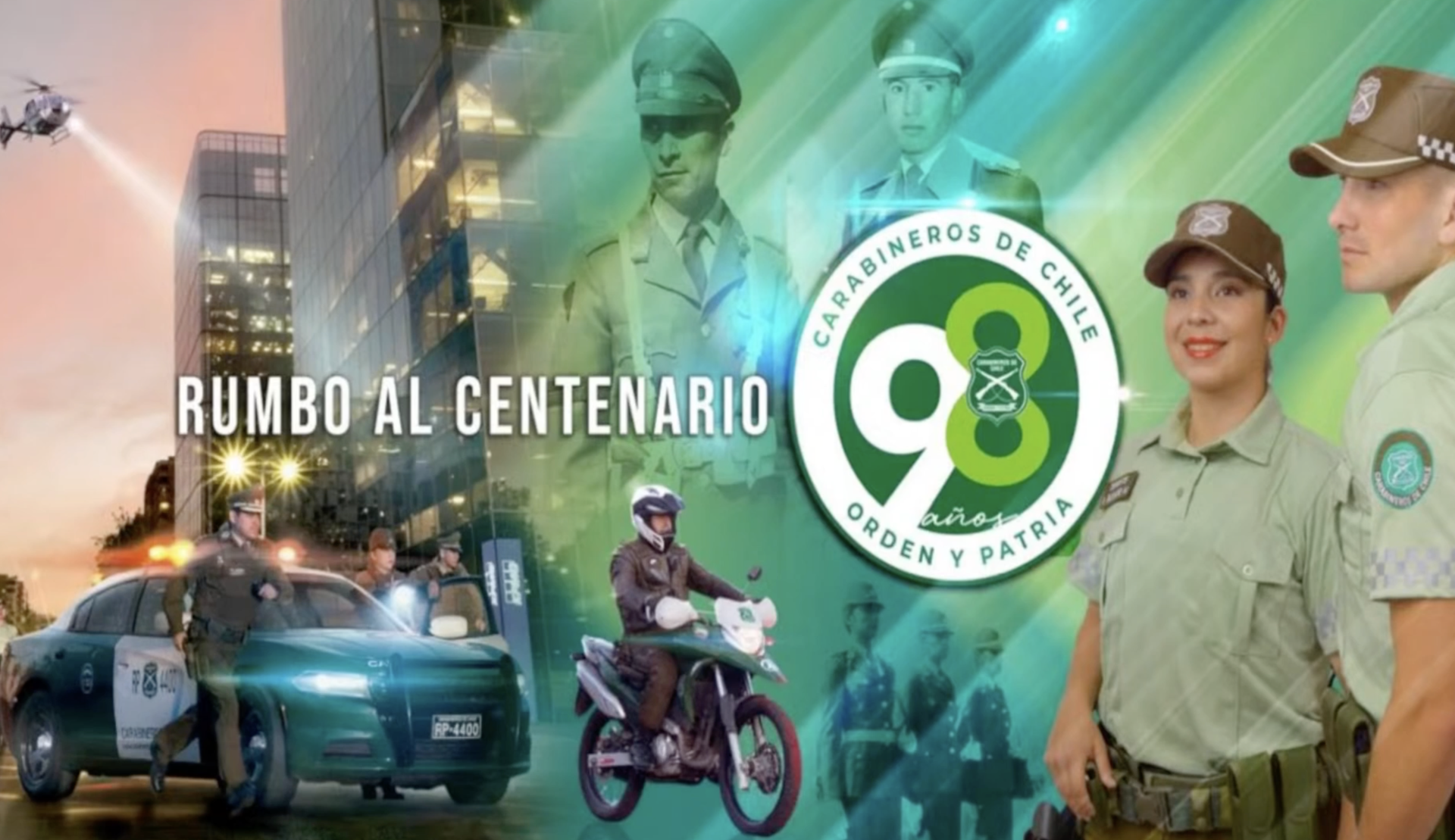 ¡Feliz 98 aniversario, Carabineros de Chile!