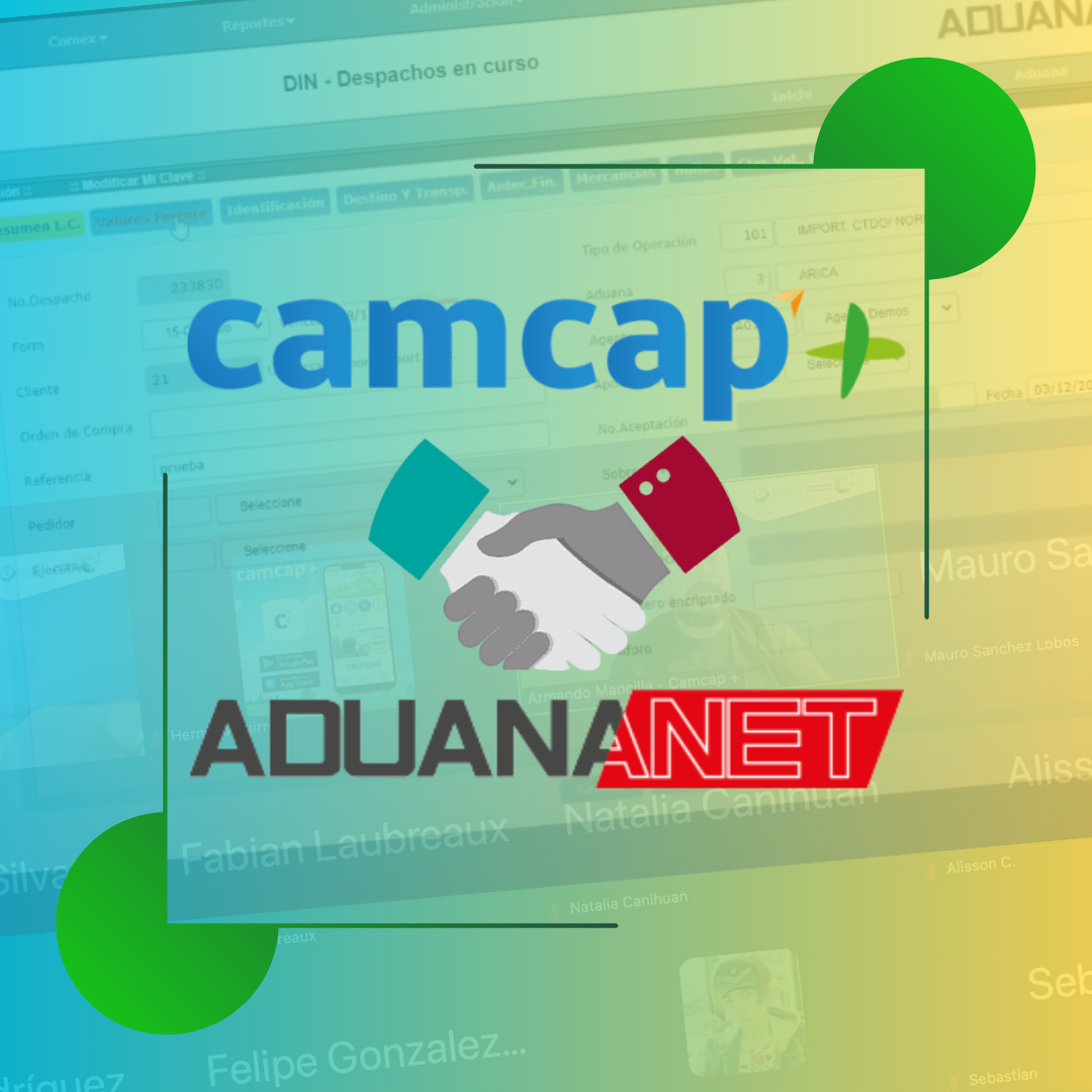 CAMCAP y ADUANANET sellan una alianza para impulsar la excelencia en la capacitación aduanera en Chile.