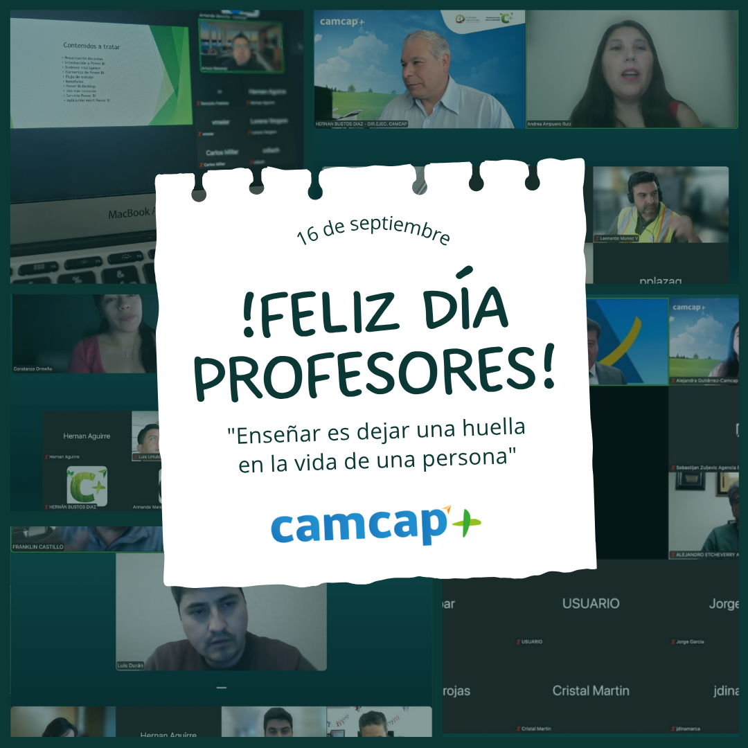 ¡Feliz Día del Profesor!